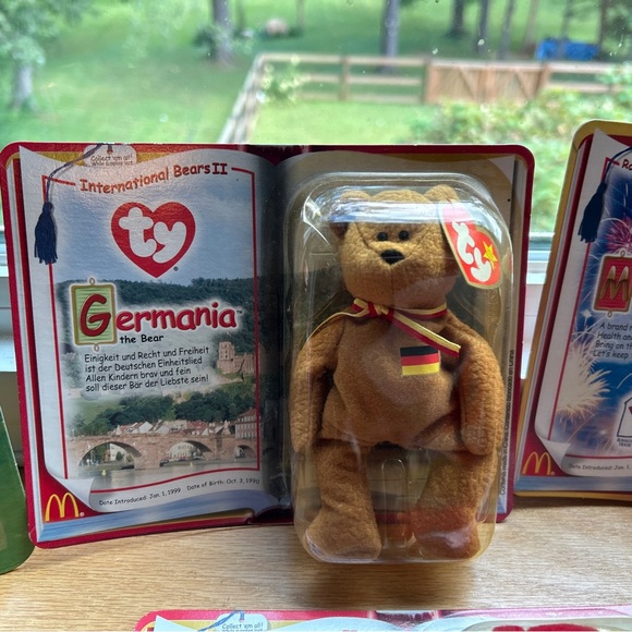 1999 TY BEANIE BABIES Set Of 7 Mixed Bears McDonald House And McDonald’s In Pkg - Picture 9 of 16